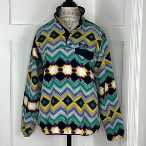 Patagonia Synchilla Snap Fleece Timber Twist Pullover Medium